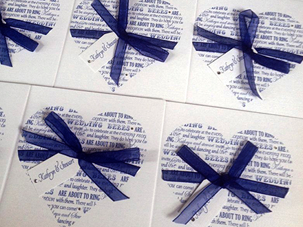 From the Heart in Royal Blue